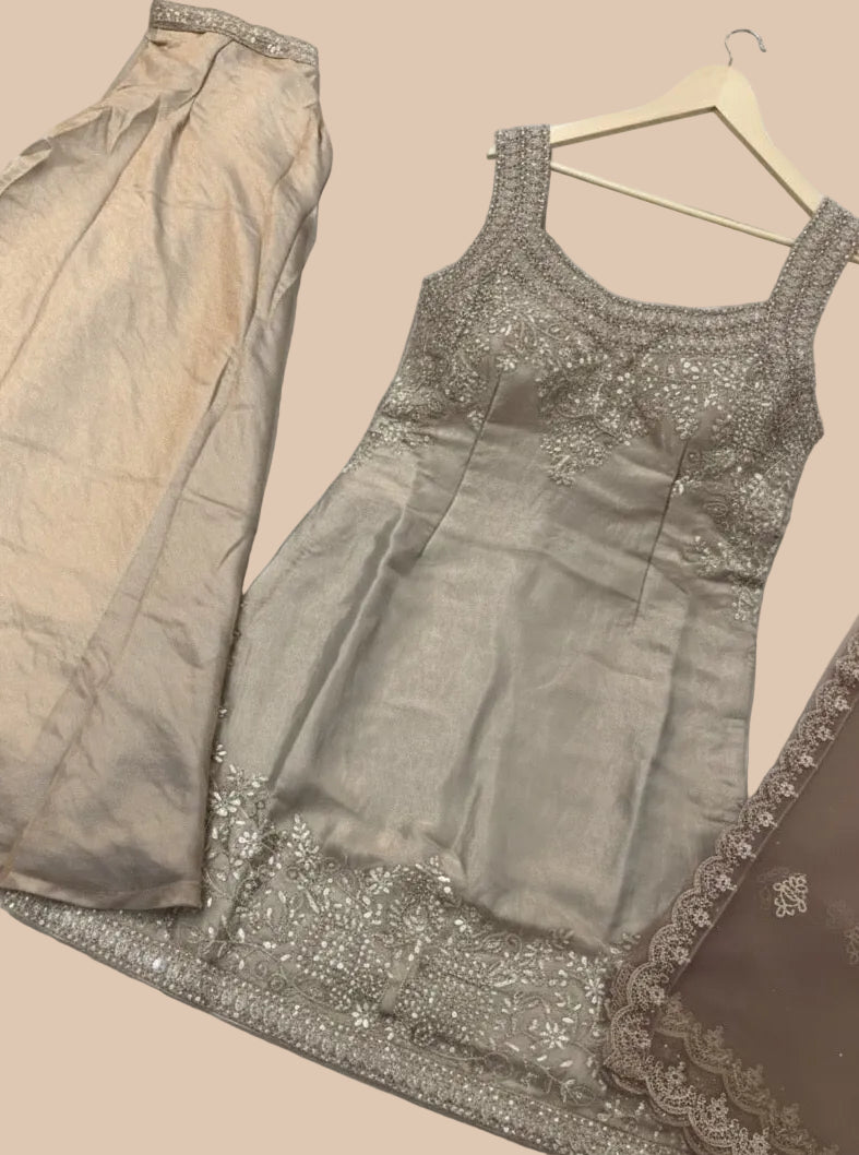 Sharara-Anzug – weite Hose