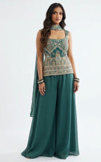 Pants set - Midi blouse set