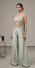 Crop top - corset pants