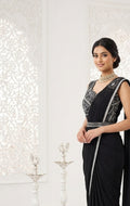 Readymade Saree – Schwarz