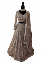 Lehenga - Brown