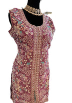 Sharara suit - Purple