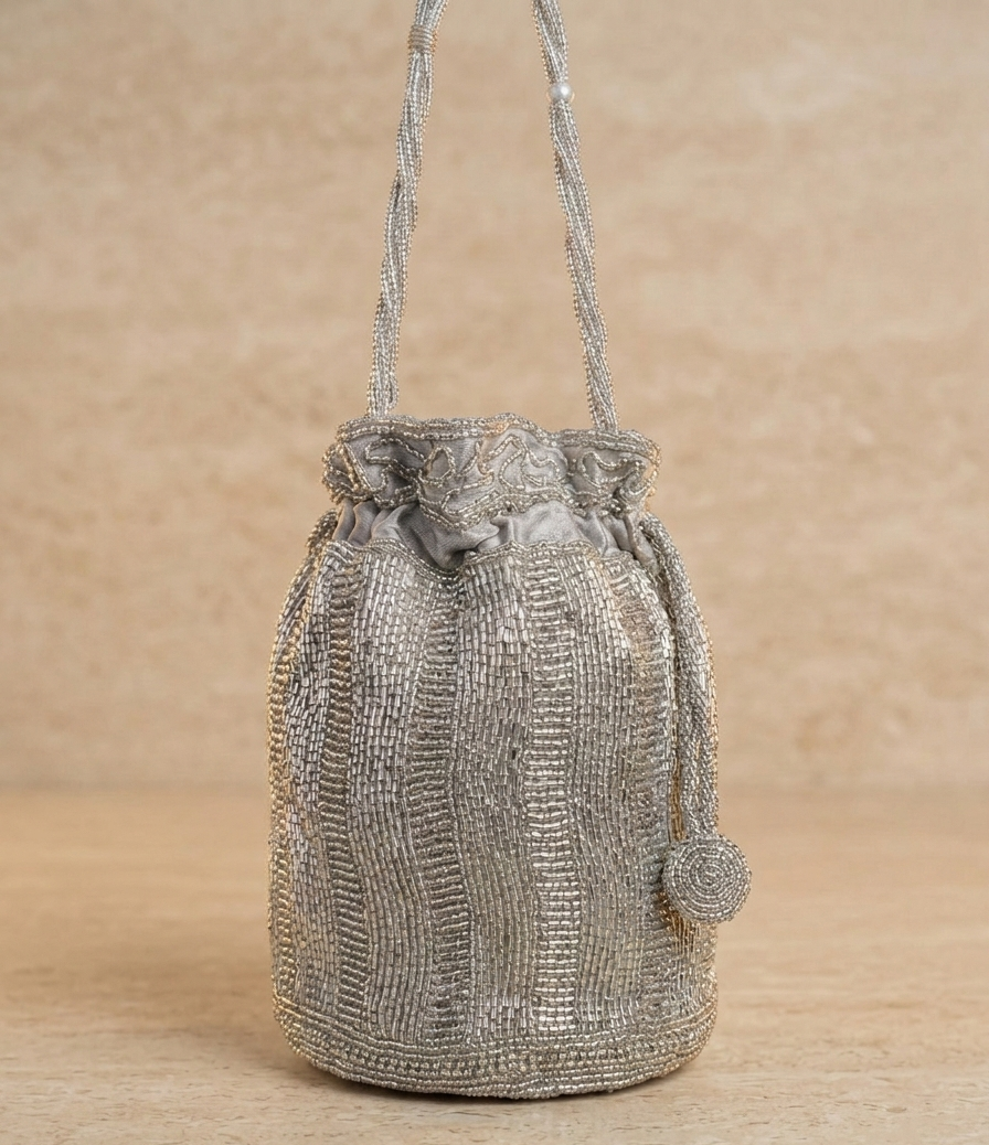 Bestickte Potli-Tasche