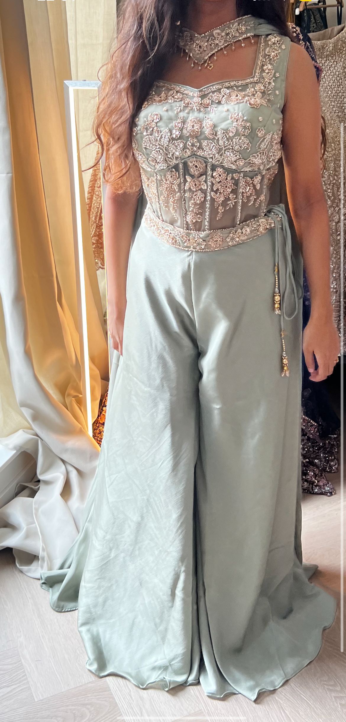 Crop top - corset pants