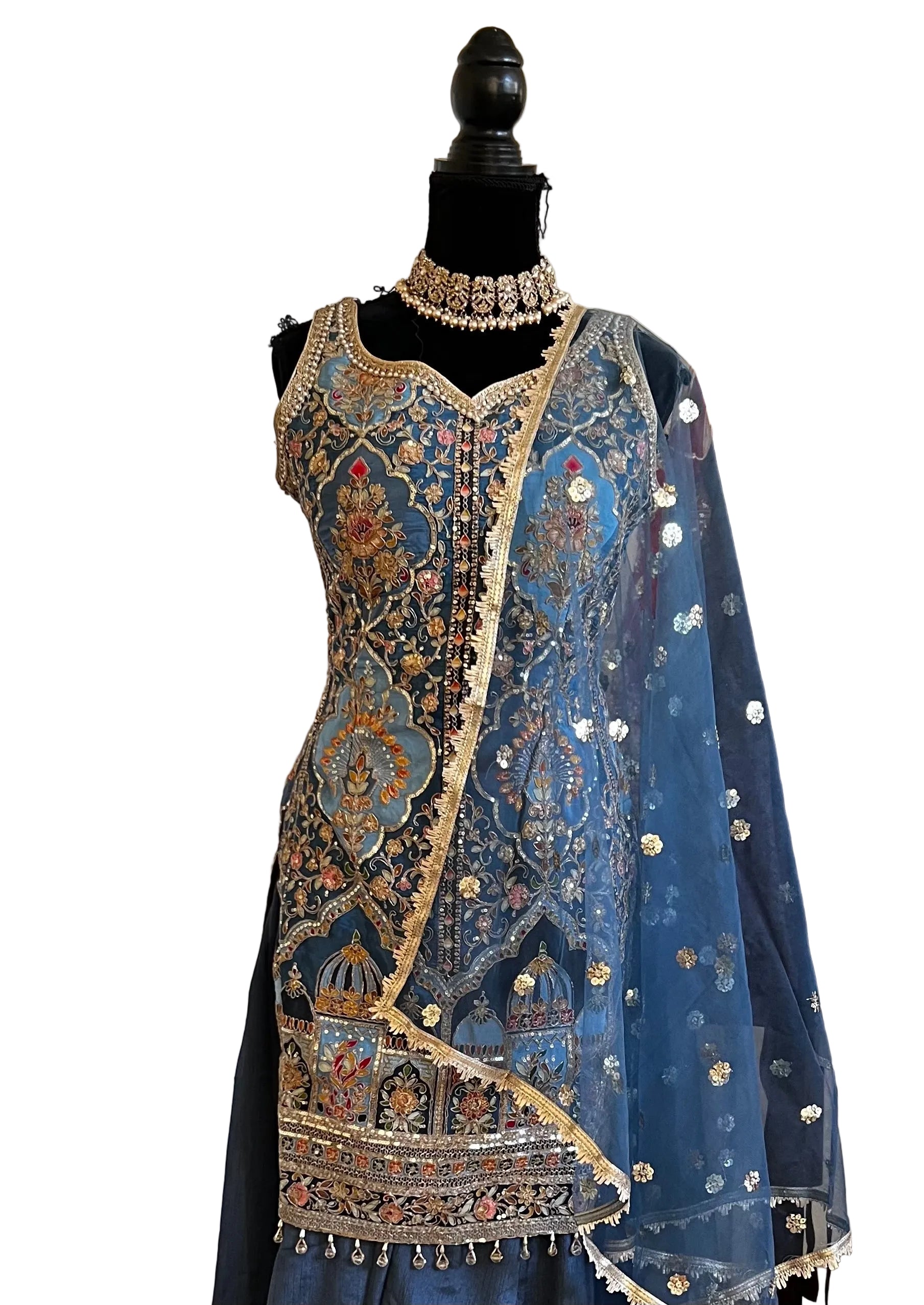 Pants set - Multi blue