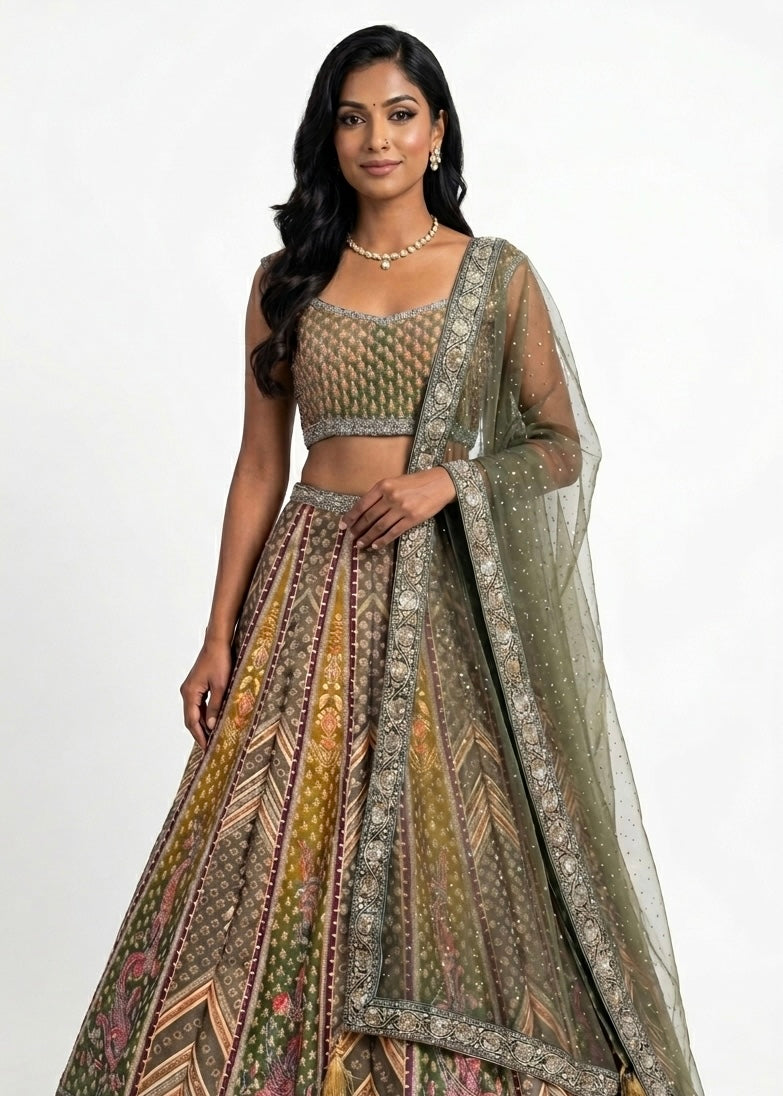 Lehenga - Pritvi Multi