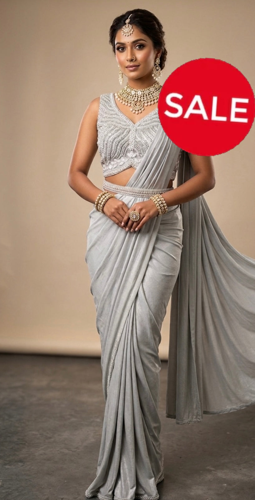 Readymade saree - Vidya
