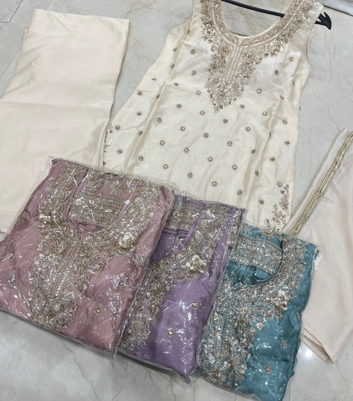 PETITE xs Sharara suit - Akansha Long sleeves