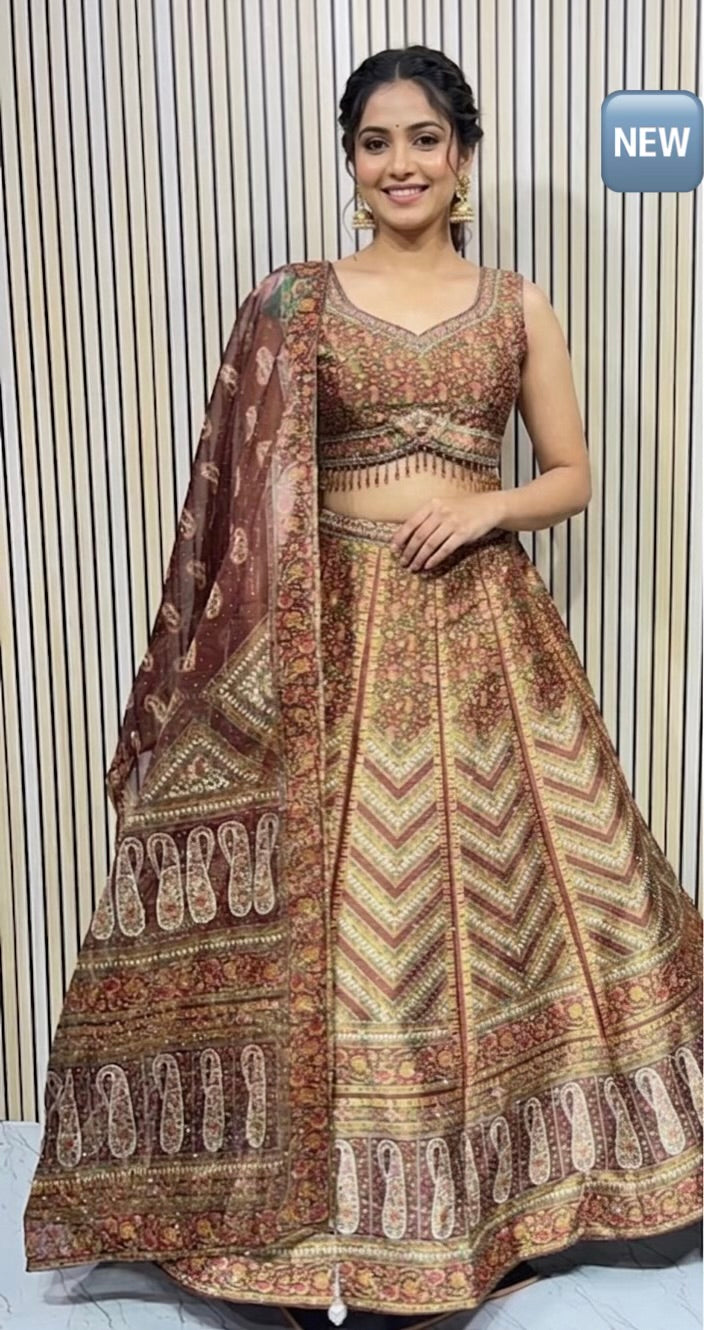 Lehenga - Meera Multi