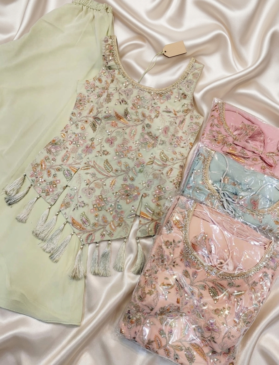 Sharara suit - Desi