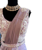 Readymade saree - Kriti Lavender