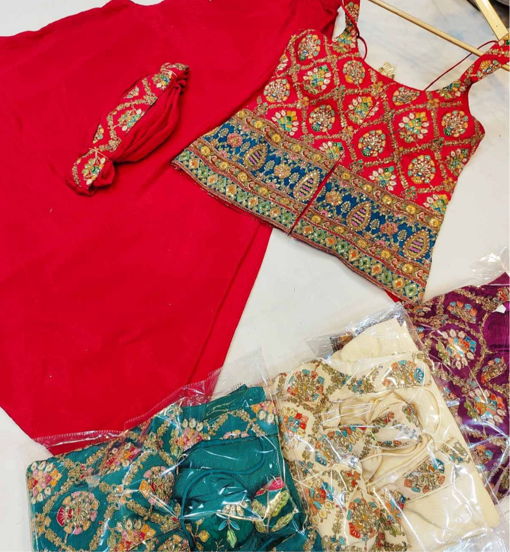 Pants set - long blouse multi