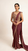 Lehenga - Saree style