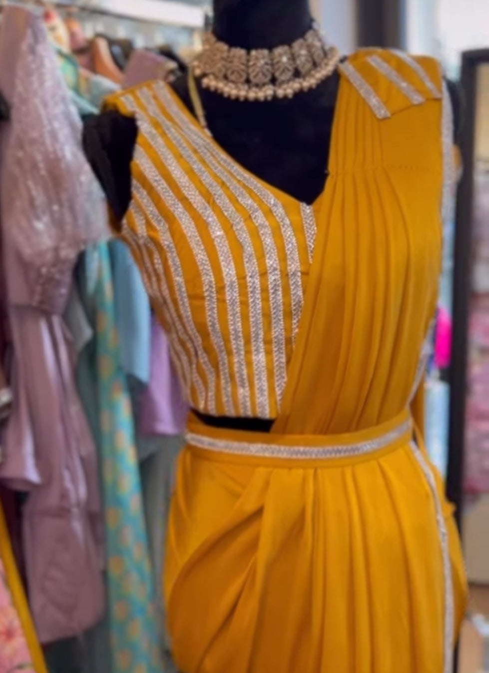 Readymade saree - Maahi