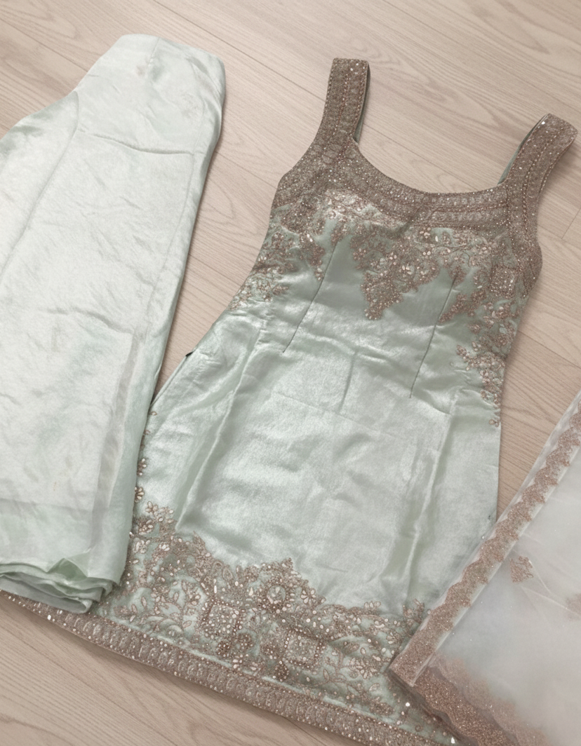 Sharara Suit - wide pants