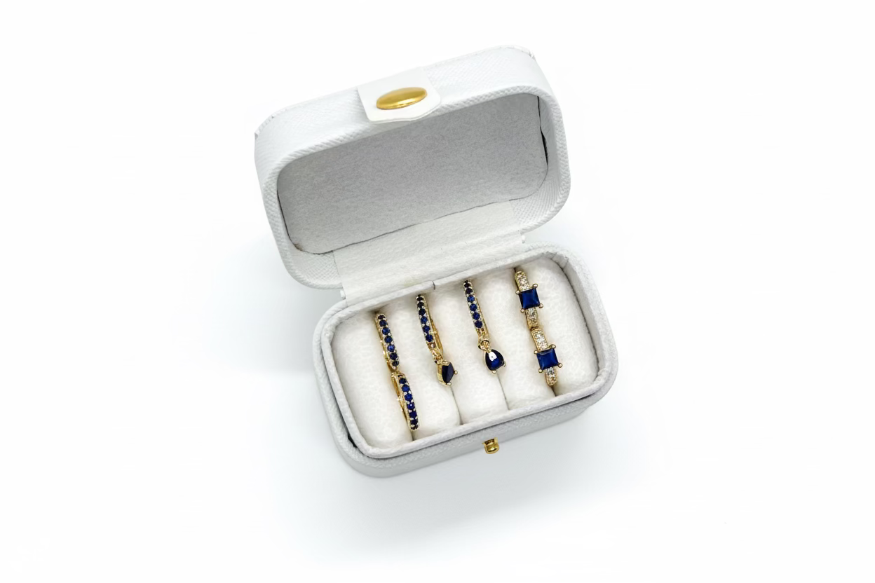 Ohrring - Geschenkset königsblau