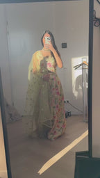 Pallazo Crop Top – Blume