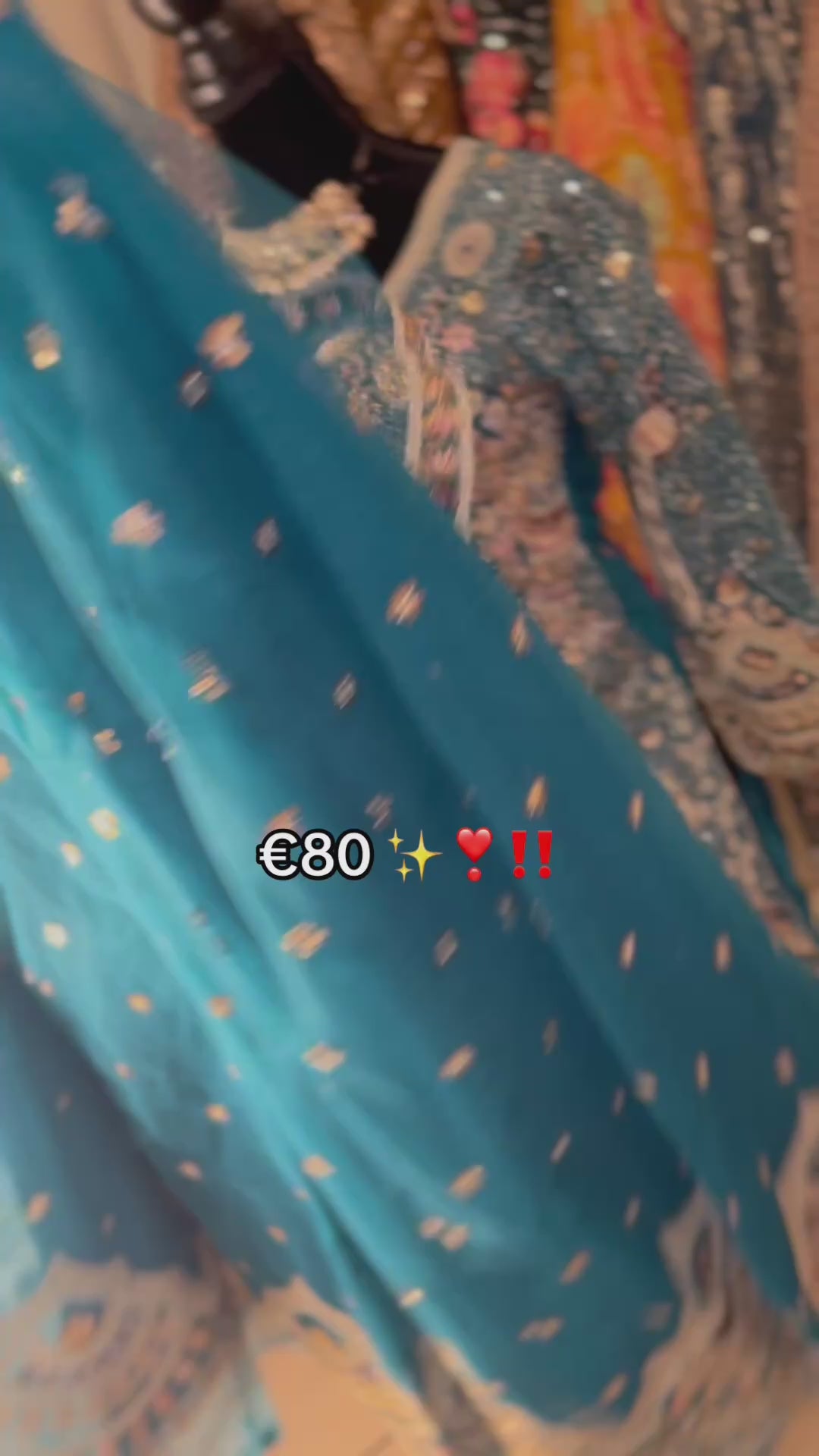 Sharara suit - Heavy peacock